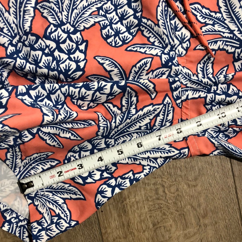 NWOT GEORGE Tropical Print Pocketed Swim Trunks Swim Shorts - Picture 10 of 10